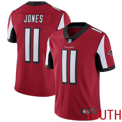 Atlanta Falcons Limited Red Youth Julio Jones Home Jersey NFL Football #11 Vapor Untouchable